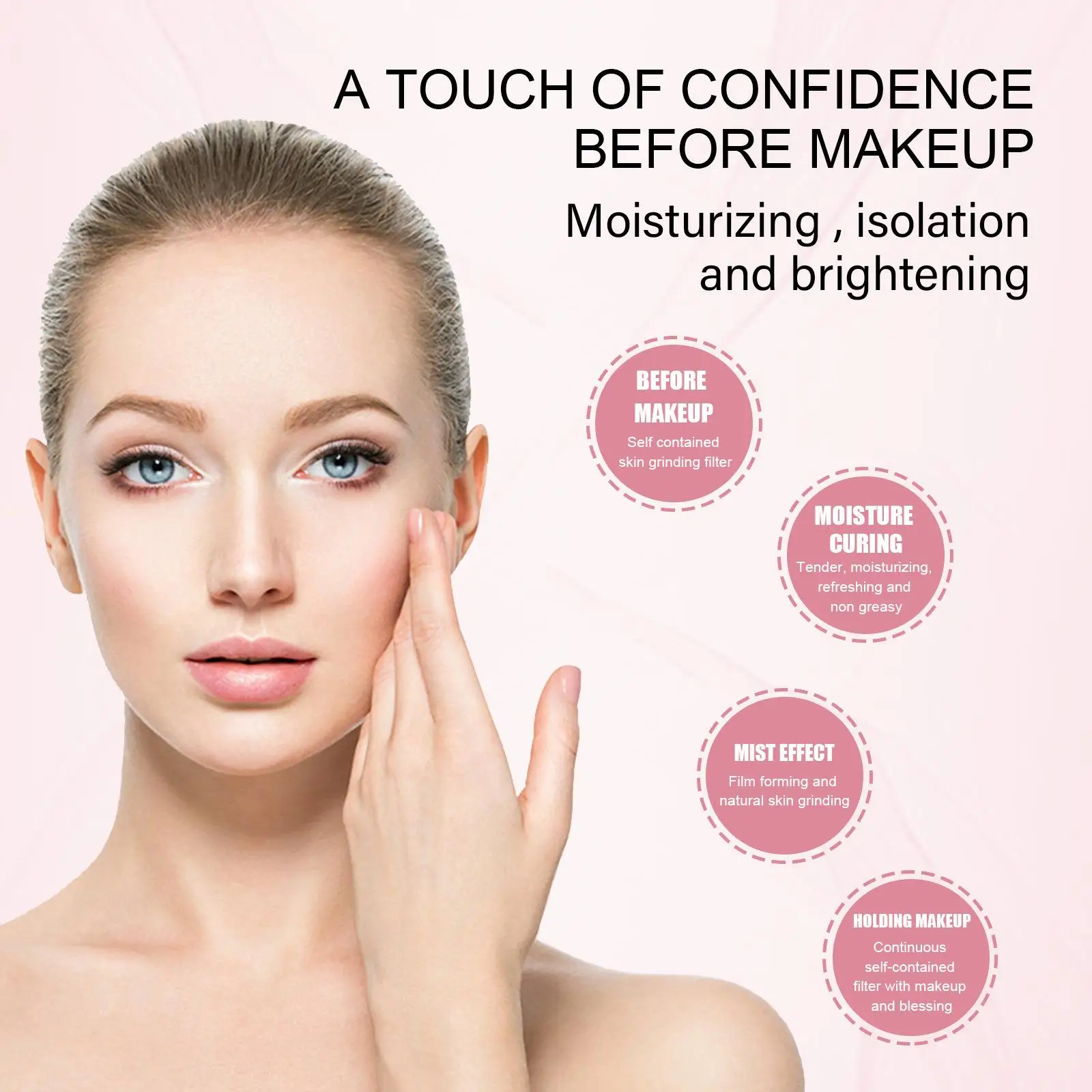 Moisturizing and firming skin isolating cream primer Concealer moisturizing cream