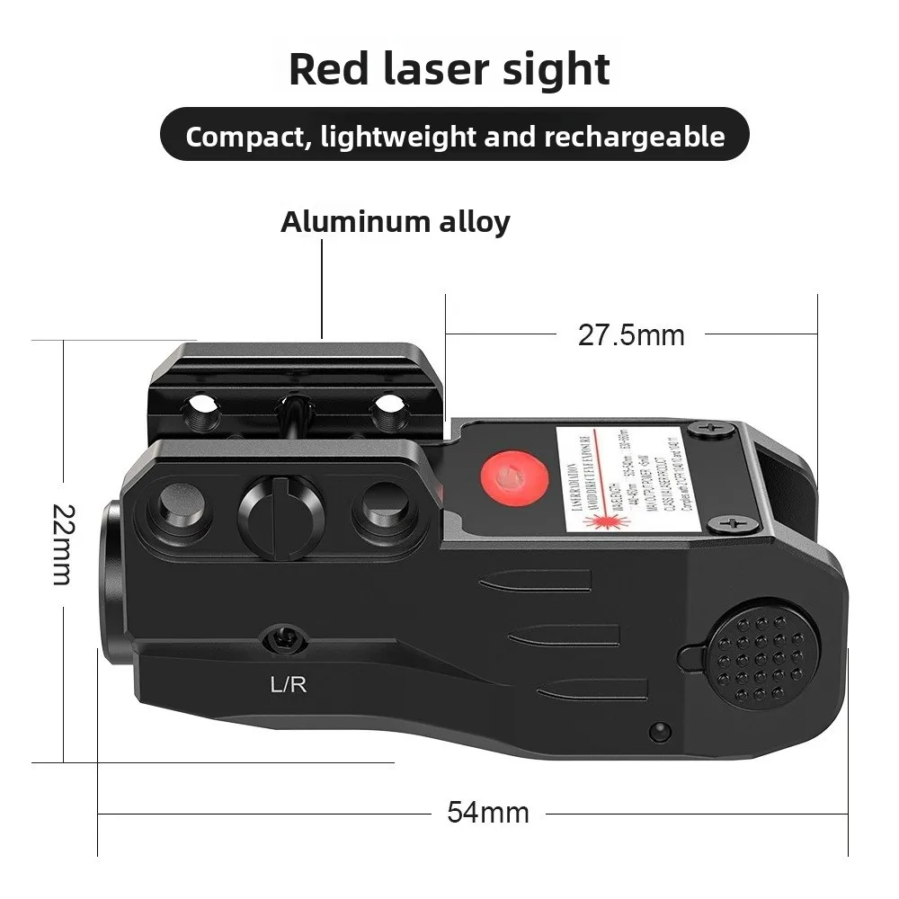 Taktisches Unten Montiertes Magnetisches Lade-Infrarot-Laserzielgerät, Metallische Untere Basis Unten Montiert – Detail 5