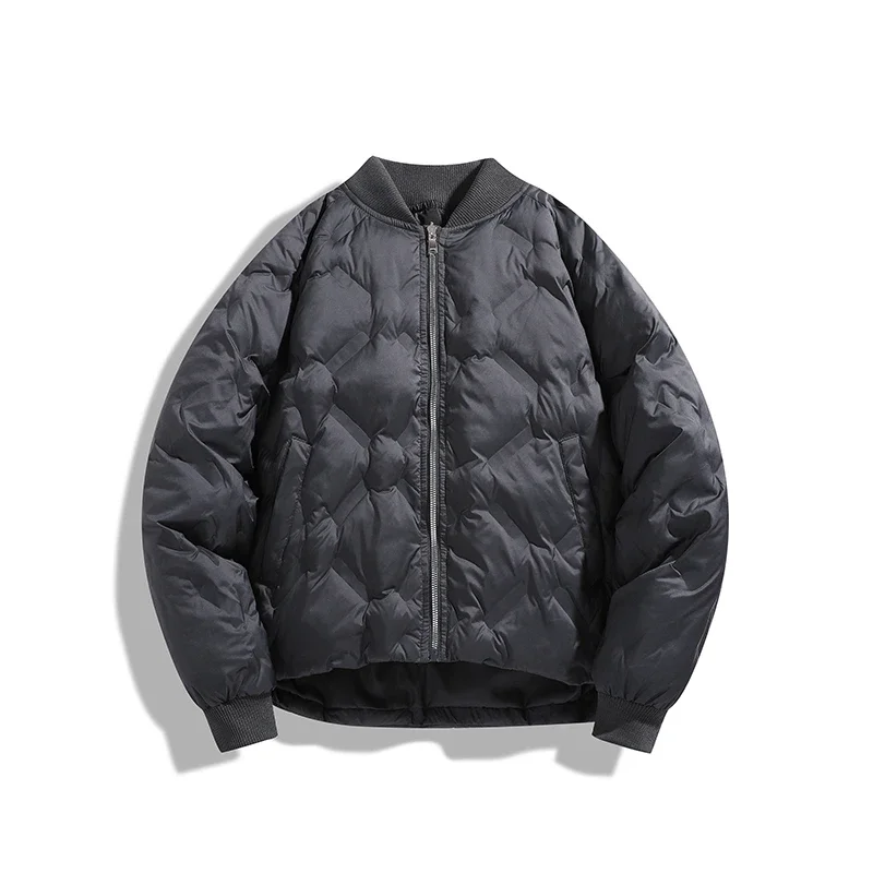 New Cotton Coats Men Women Same Autumn Winter Outdoort Style Traditional Coat Baseball Collar Coats Men's Warm Baseball Uniform