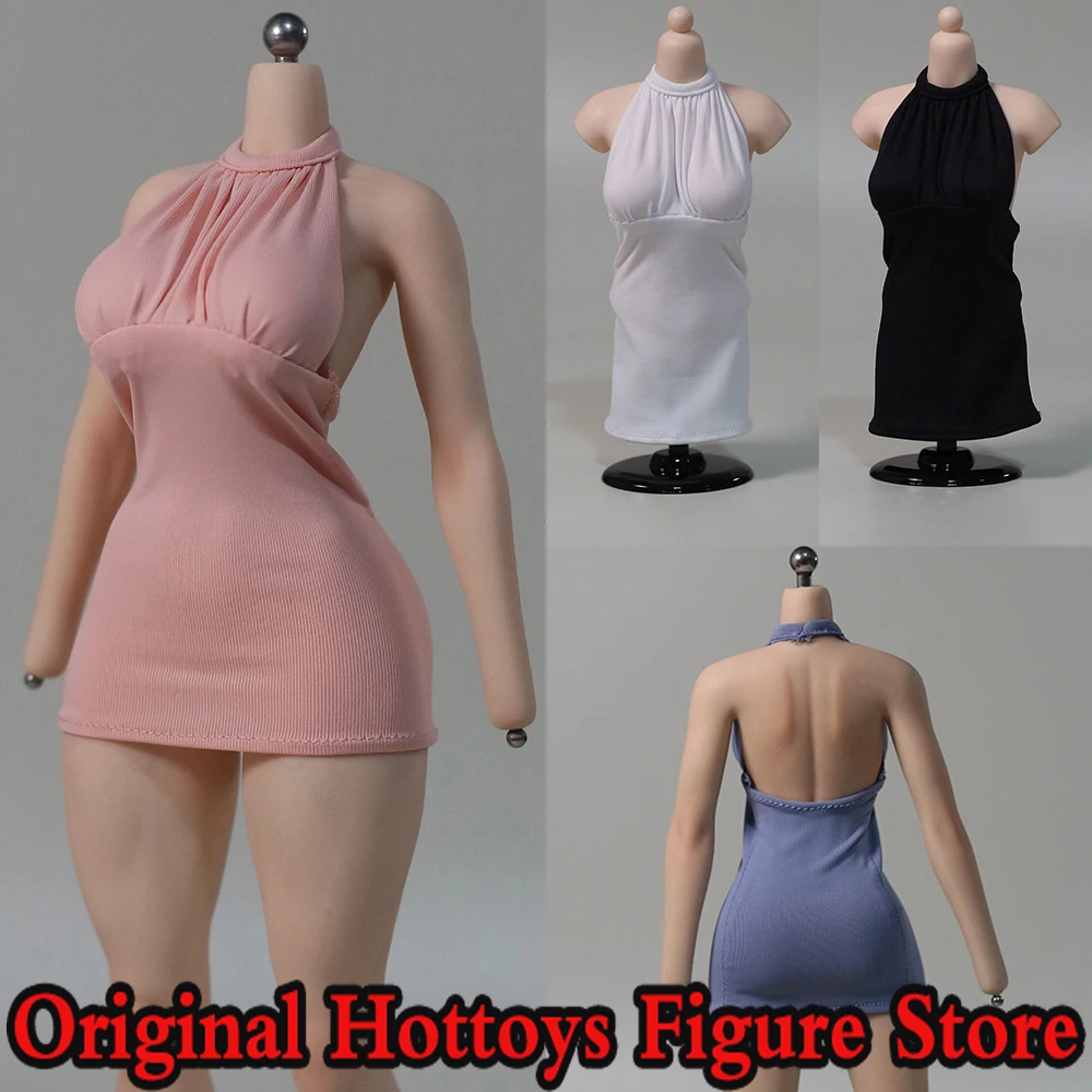 

DMTOYS, 4 цвета, масштаб 1/6, женская одежда солдата, комбинезон без рукавов, короткая юбка, подходит для 12-дюймовой экшн-фигурки, модель куклы, игрушки