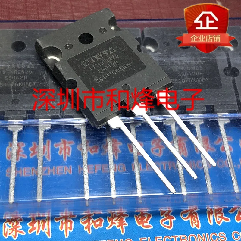 5PCS-10PCS IXTK62N25  TO-264 250V 62A     NEW AND ORIGINAL ON STOCK