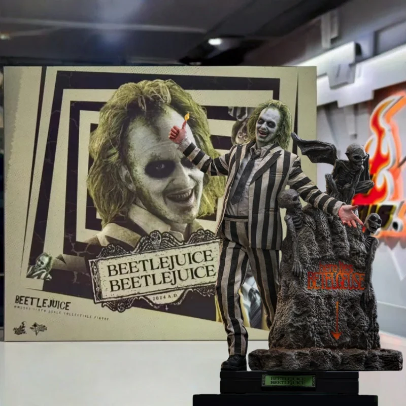 

In Stock Original HOTTOYS HT 1/6 MMS767《Beetlejuice 2》Michael Keaton Action Figure Collectible Model Toy Surprise Birthday Gift