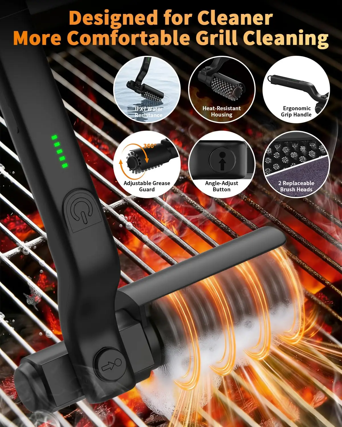 Electric Bbq Cleane…