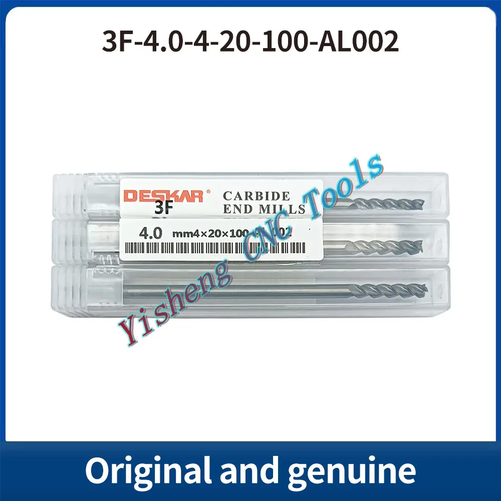 

DESKAR 3F 4x50L 6x50L 8x60L 6x75L 10x75L 12x75L 4x100L Aluminum Flat-bottom end mill 3 flute