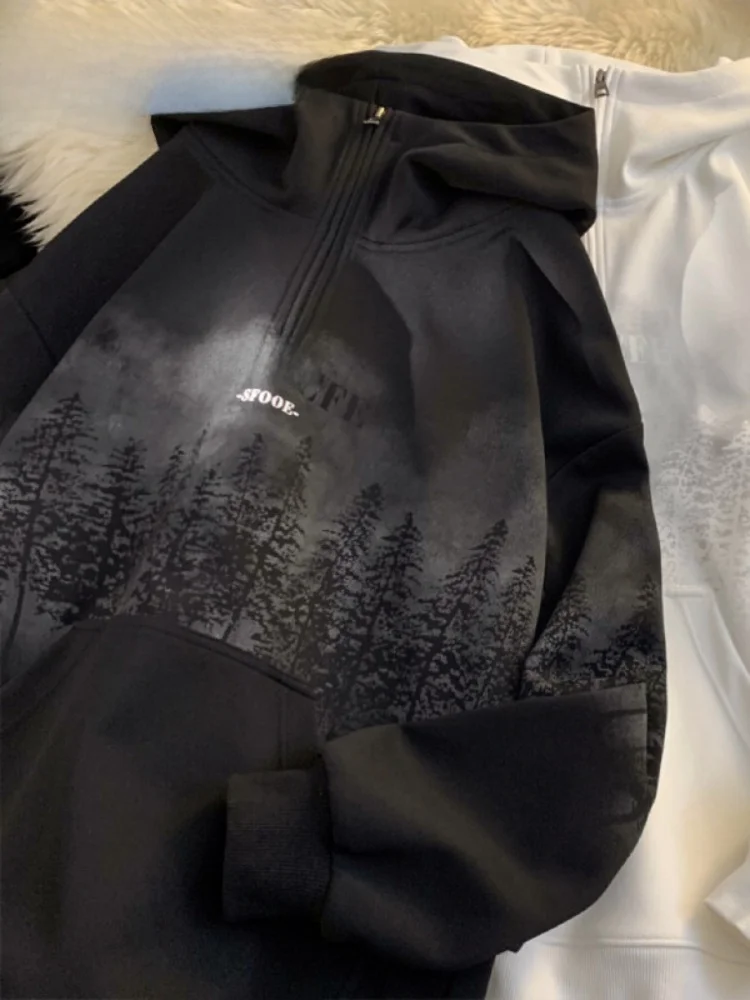 

Мужская зимняя утепленная толстовка Cleanfit на молнии, свободного кроя, больших размеров, модная молодежная повседневная толстовка с длинным рукавом