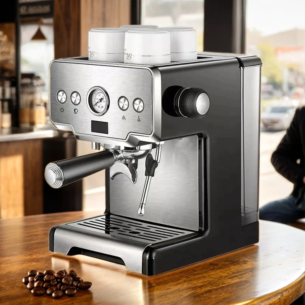 for Hot Selling Automatic Smart Italy Moka Cappuccino Latte Professional Cafe Espresso Machine Coffee Maker