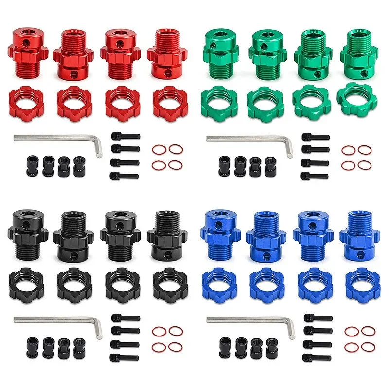 

Metal Extended Wheel Hex Hub Adapter 6469 5854 for 1/10 E-Revo T-Maxx RC Car Upgrade Parts Accessories