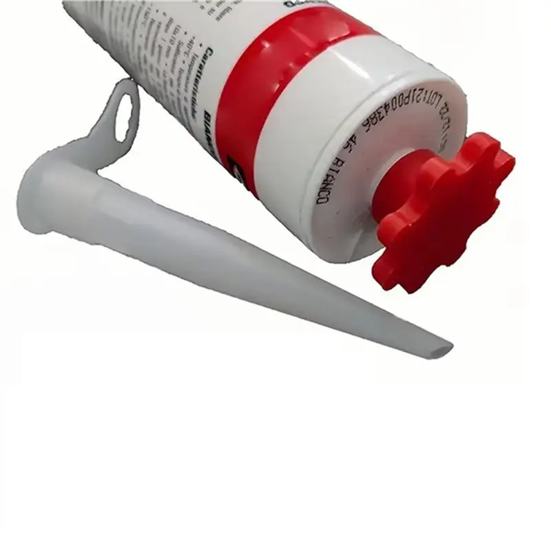 M11K-Plastic Tube Cap Sealing Caps 10Pcs Hose Mouth Plug For Standard Glue Bottle Tubing Accessories