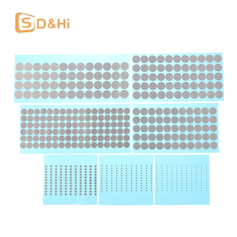 1.5/2/3.5/10/12/13/14MM Remote Control Button Conductive Tape Patch Game Console Handle Silicone Button Contact Failure Repair