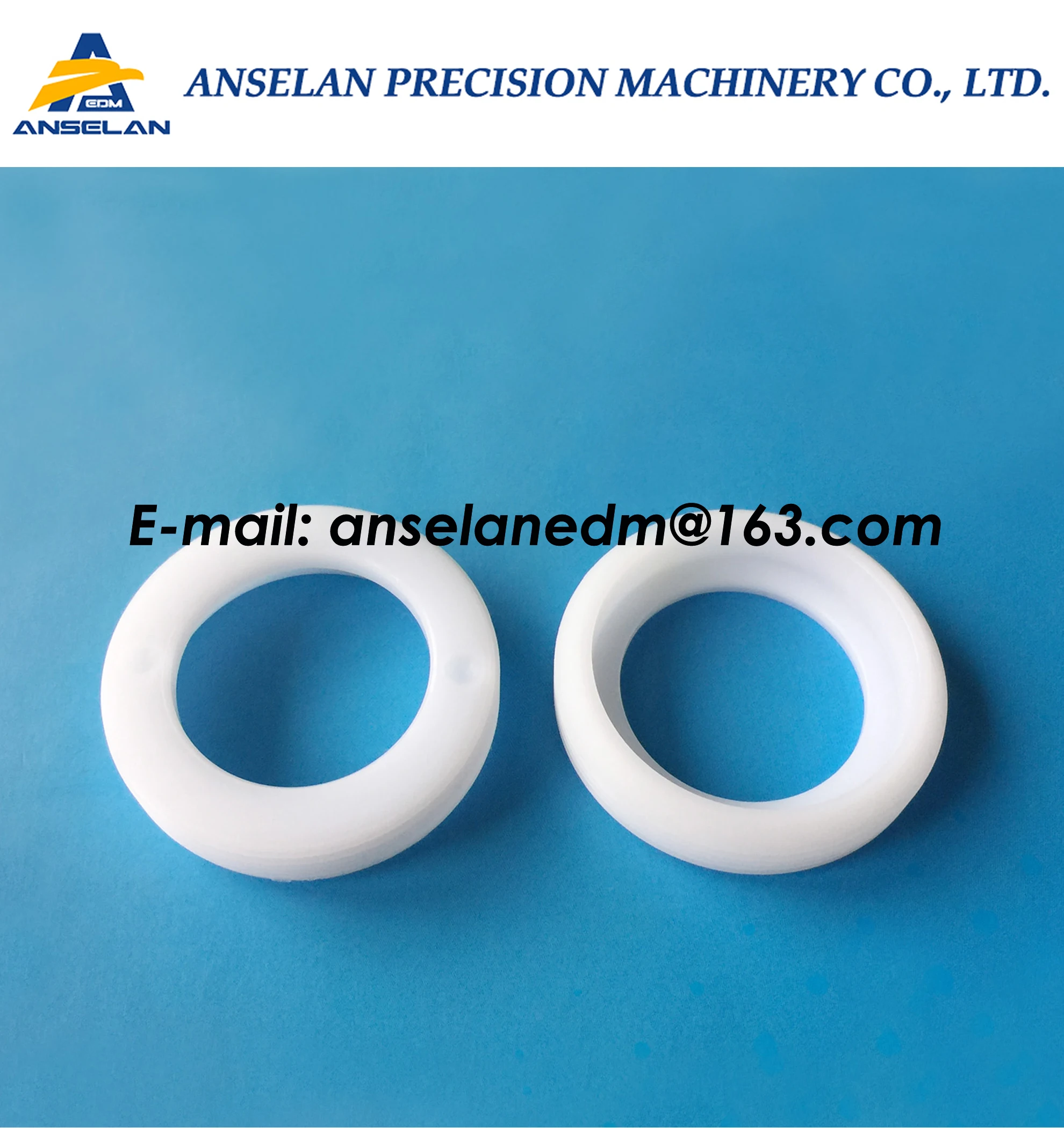 

2pc 100443733 Plastic Nut Ø45x1.5x11H C202 Lower for ROBOFIL 310,500,510. 443.733,100443733,421.290,421.291,421.292,444.727,445.