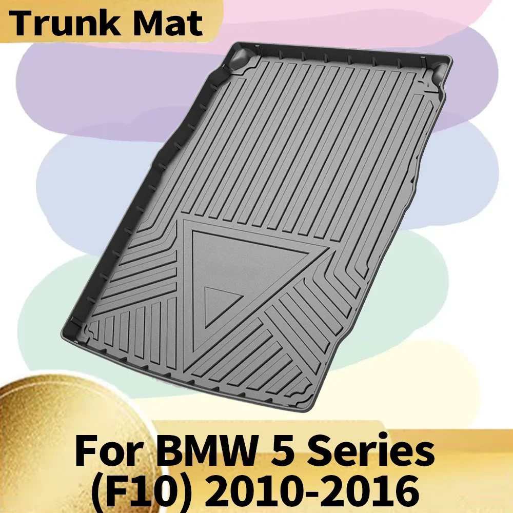 

Для BMW 5 серии F10 2010-2016 авто грузовой вкладыш всепогодная TPE нескользящие коврики в багажник лоток для багажника ковер аксессуары для интерьера