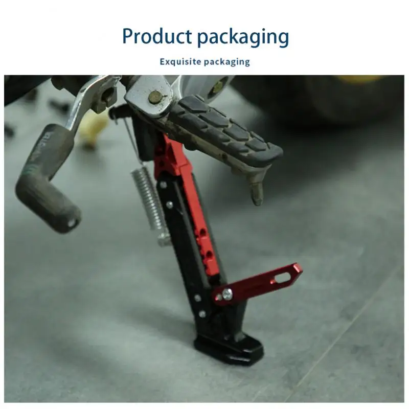 New Motorcycle Kickstand Parking Kick Stand Bracket Foot Side Supportor Crutch Holder Dirt Bike Motorbike Accessories Universal