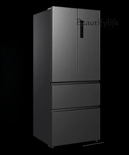 French four-open multi-door air-cooled frost-free energy-saving household ultra-thin embedded refrigerator