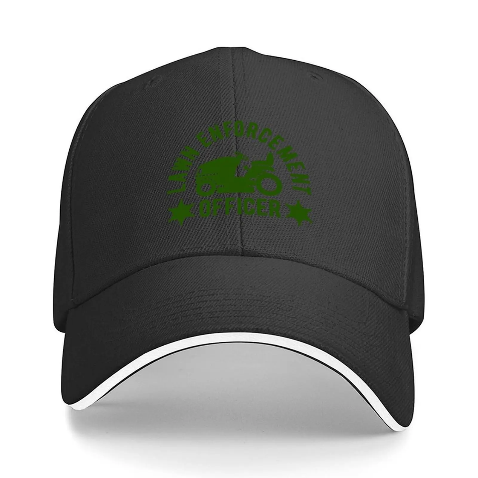 

Lawn Enforcement Officer lawn mowing Baseball Cap Designer Hat hard hat men's big size hat Funny hats Men's Caps Women's