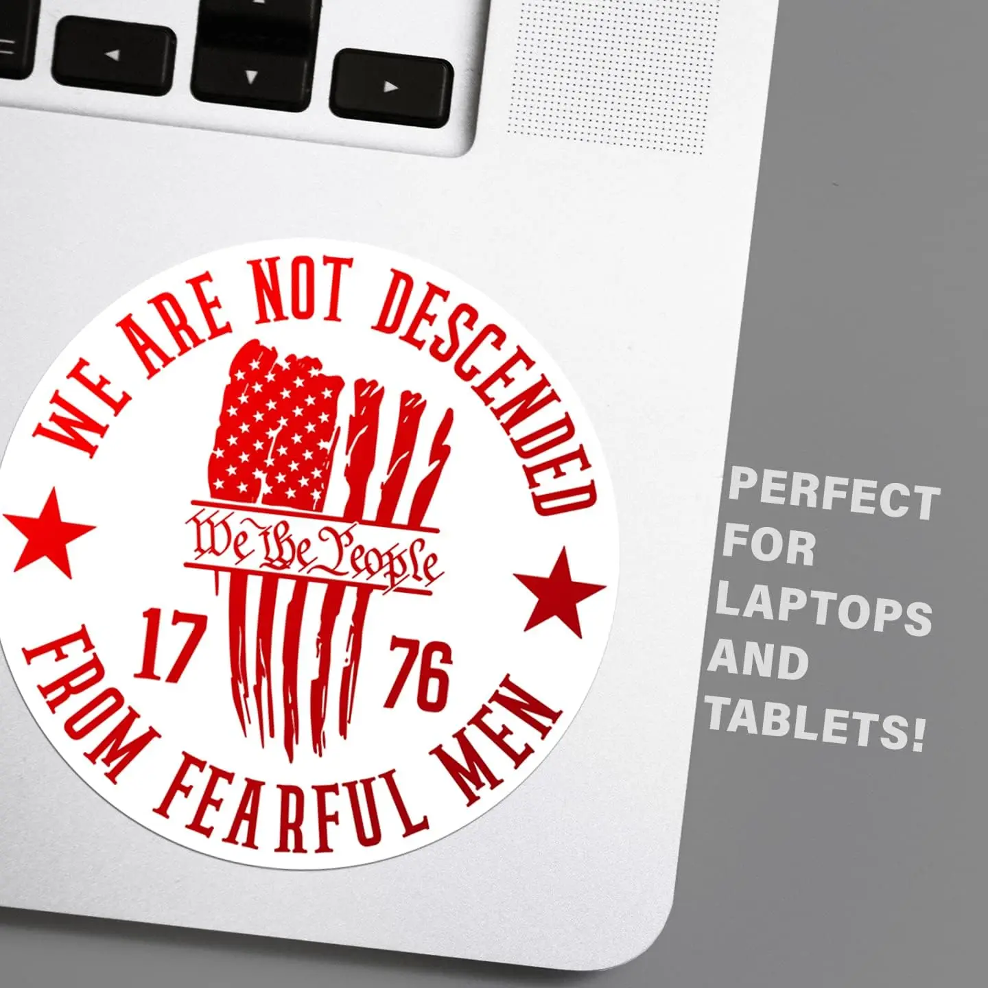 We The People 1776 Weatherproof PVC Vinyl Sticker For Vehicle Window And Travel Case Vehicle Styling Accessories Decal 5