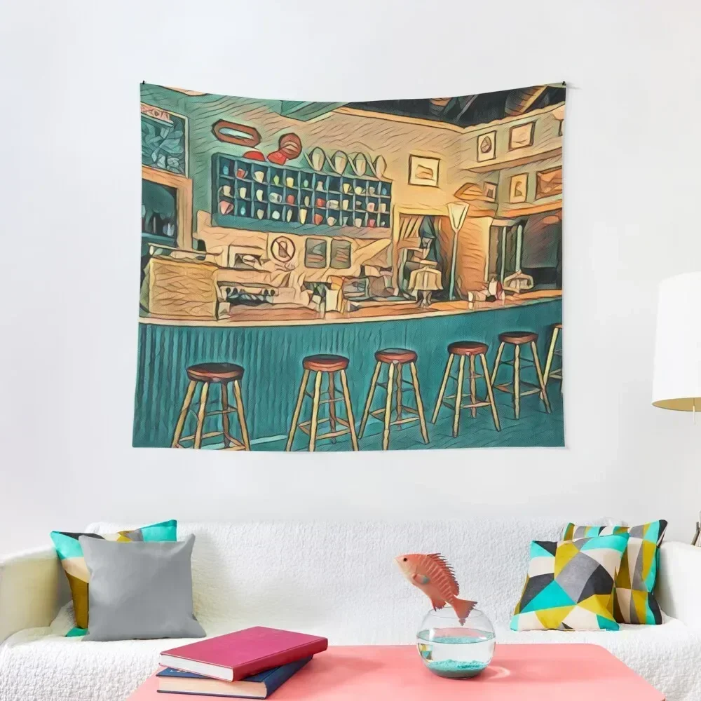 

The Diner IV Tapestry Home Decorators Wall Decor Hanging Decoration Aesthetic Room Design Tapestry