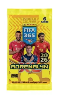 Nieuwe 2026 Seizoen Panini FIFA Verzamelkaarten 365 Adrenalyn XL WORLD TOP CLUBS TEAMS SPELERS Verzamelkaart Fan Cadeau Speelgoed