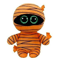 Ty Beanie Boos Plush Toy Orange Mummy Doll Animal Halloween Gifts