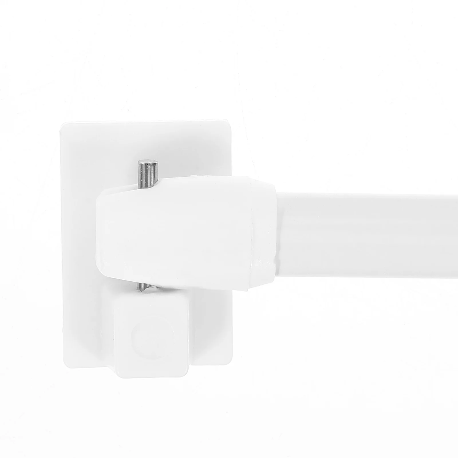 

1 Pair Adjustable Curtain Rod Extendable Tension Pole For Door Window Bathroom Shower Closet Metal Doors Small Spaces Telescopic