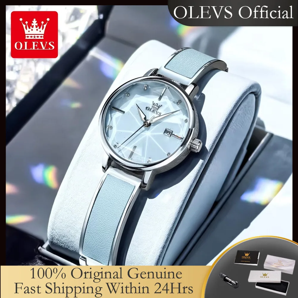 Olevs 5656 Original Quartz Watches For Women Steel Strap Le…