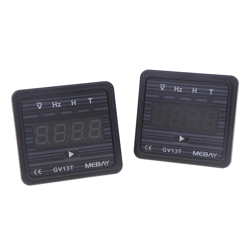 GV13T Diesel Generator Digital Display Instrument Voltmeter Frequency Hour Test Panel Meter AC220V AC380V