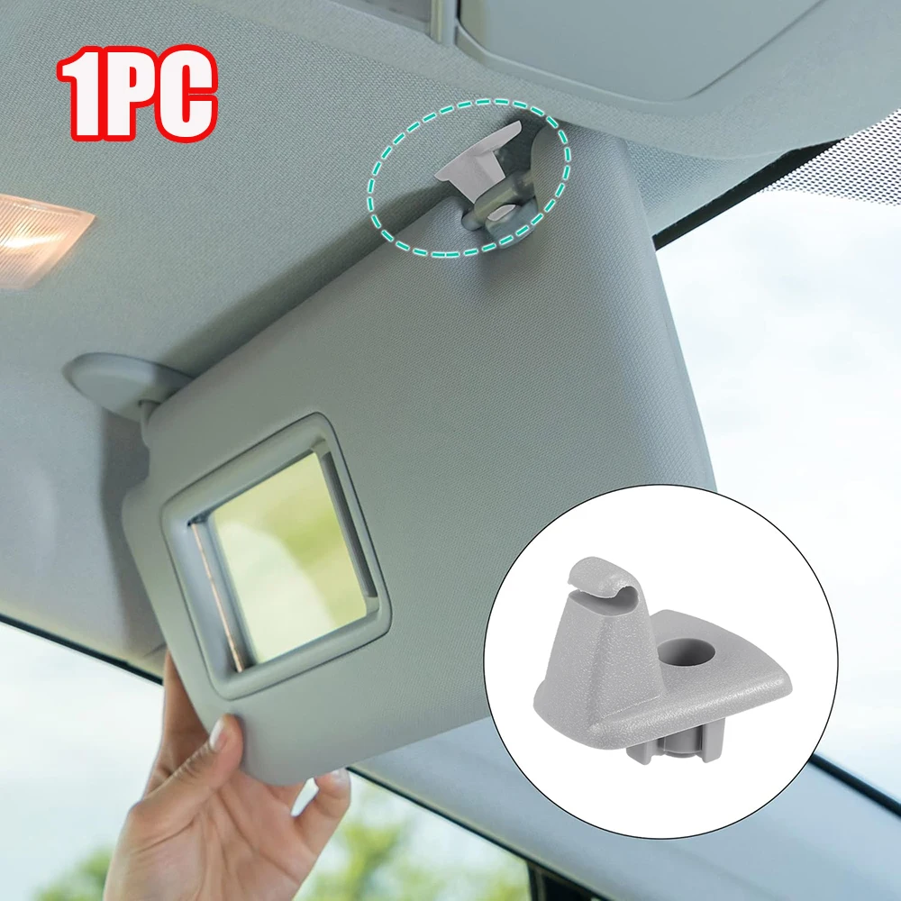 1 قطعة لكرايسلر دودج تشارجر ماغنوم 2005-2007 رمادي داخلي رمادي الشمس قناع حامل قصاصة هوك قوس شماعات 1EJ51BD1AA #1