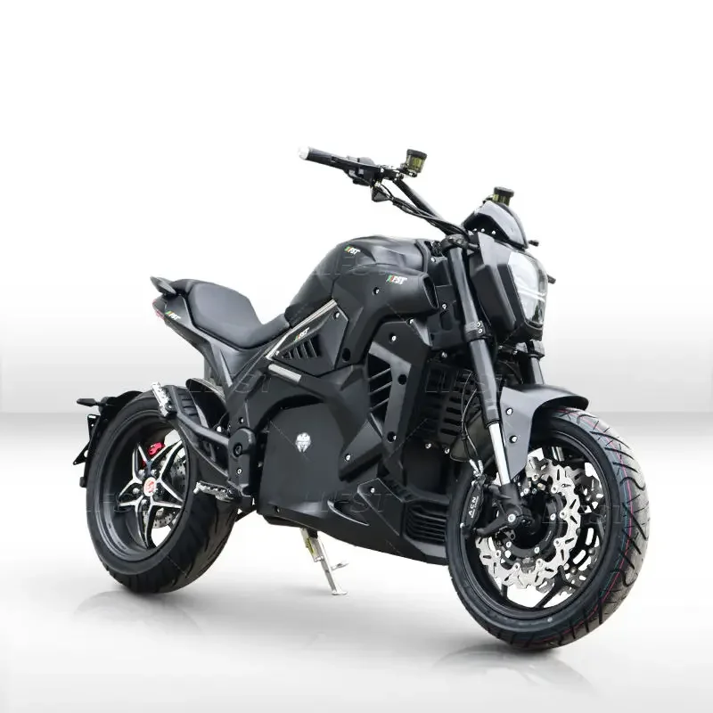 2025 High-Power 8000W Electric Motorcycle 240-Yard Range with 72V100ah for Sports & Entertainment High-Speed Motorcycle