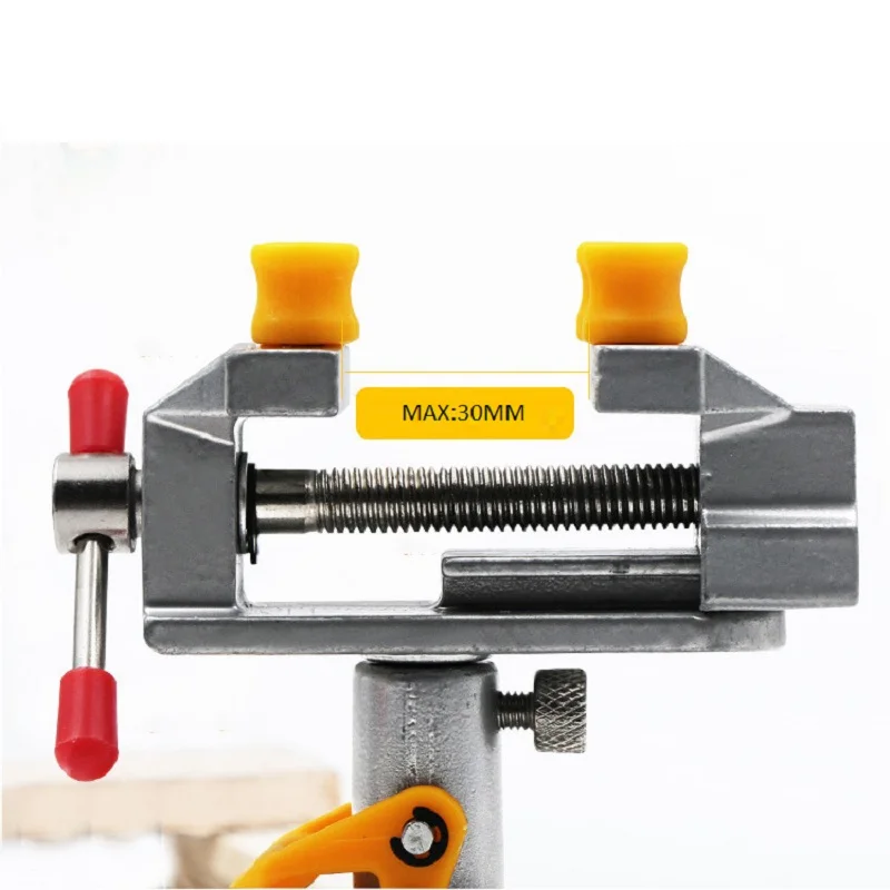 Universal suction cup vise Suction cup mini vise vise 360 degree rotatable small vise vise mini walnut pliers