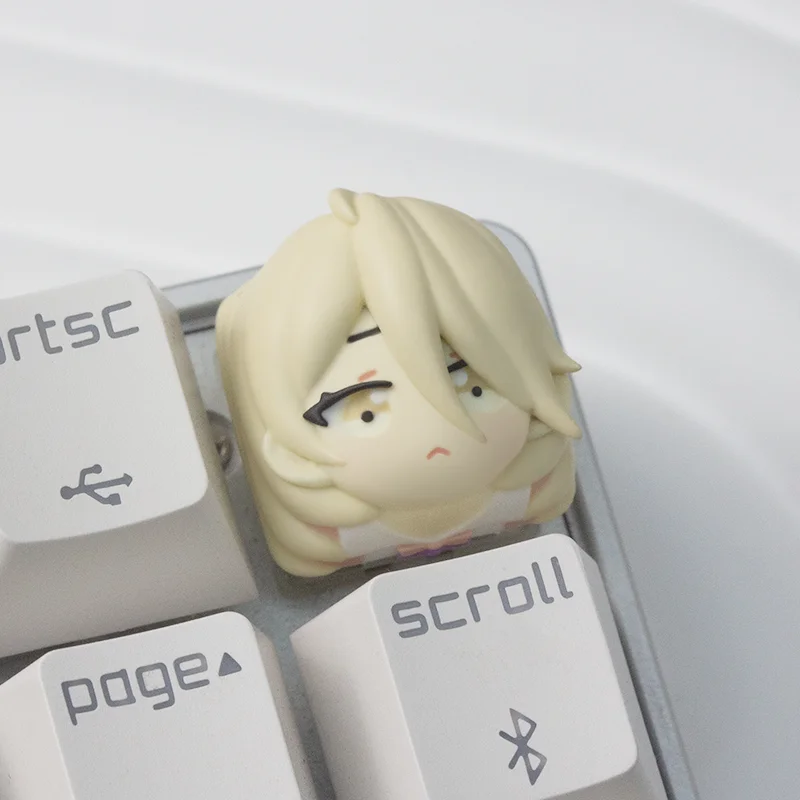 Too Many Losing Heroines! Theme Keycaps Original Design Cartoon Anime Mechanical Keyboard Keycaps Customization Artisan Keycaps