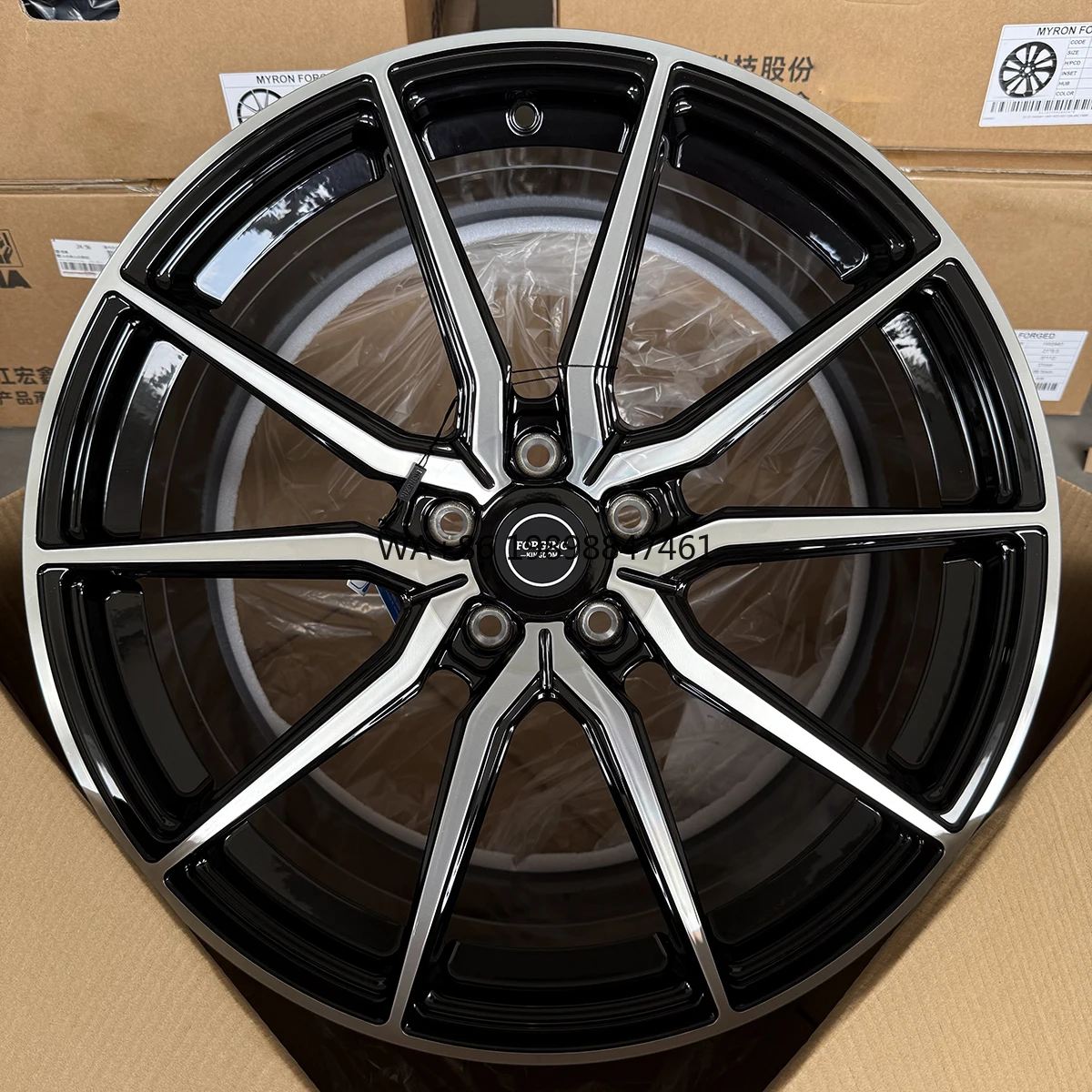 

Custom Forged Multi-Fit Passenger Car Wheels 20 22 23 24 26 Pulgadas with 5*112 5*114.3 5*120 Aluminium Alloy 40mm ET 25mm