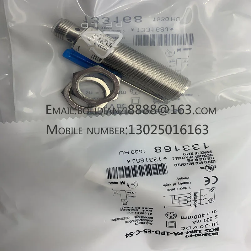 

BOS 18M-PA-1PD-E5-C-S4 Proximity Switch Brand new original