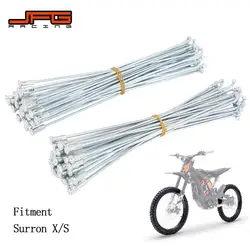 Motorcycle 19 inch 216mm Front 212mm Rear Wheel Spokes With Nipples For Surron Sur Ron Light Bee Lightbee X S Electric Dirt Bike
