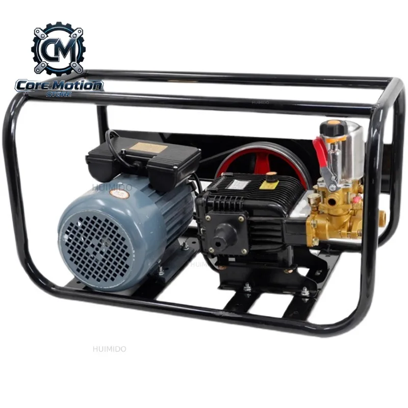 220V electric motor sprayer high voltage agricultural new fully automatic fruit tree pesticide spraying spray pump artifact 380v