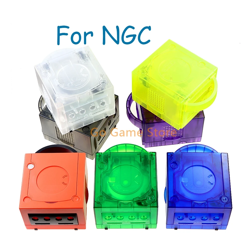 

1 комплект для корпуса NGC, прозрачный сменный чехол для игровой консоли GameCube NGC DOL-001/DOL-101