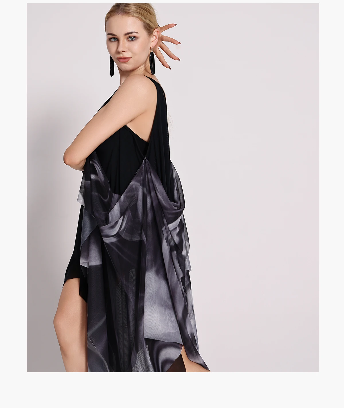 Nouveau costume de concours de danse latine haut en maille sexy haut de gamme vêtements de performance de mode sexy cha cha samba rumba hauts latins