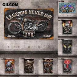 Vintage Motorcycles Flag Car Garage Poster Advertise Logo Sport Outdoor Club Digital Printing Banner Brass Grommet