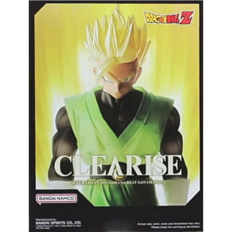 Original Genuine BANPRESTO Dragon Ball Z CLEARISE Son Gohan Super Saiyan Bandai Anime Model Toys Action Figure Gifts Collectible