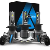 AENVTOL-bombilla LED antiniebla para coche, luz blanca de conducción diurna, 12V, 30000LM, 880 K, 2 piezas, H27, 881, H27W/2, H27W, H8, H11, H7