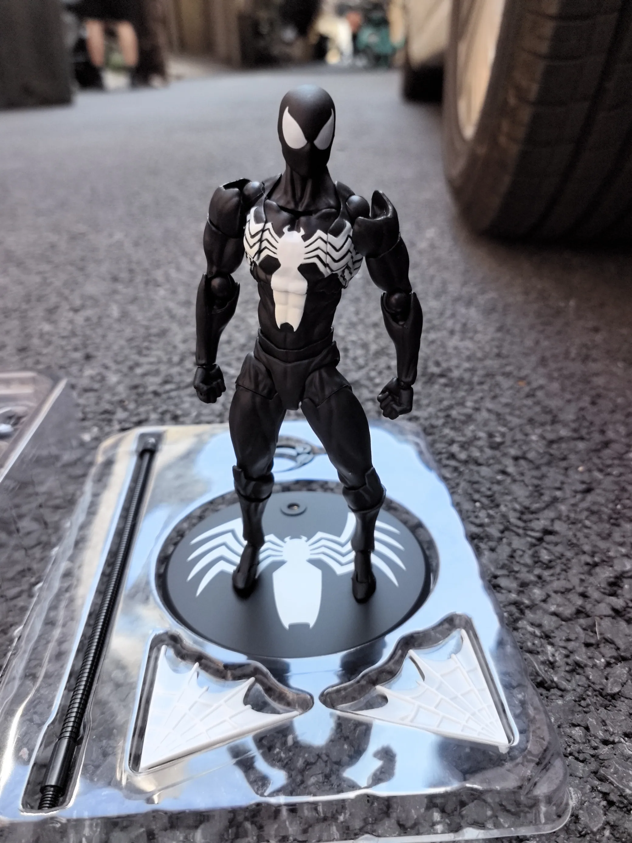 Auf Lager: Venom Actionfigur, Superior Spider-Man, Lethal Neighbor Anime-Figuren, bewegliche Gelenkmodelle, Sammlerstücke – Detail 13