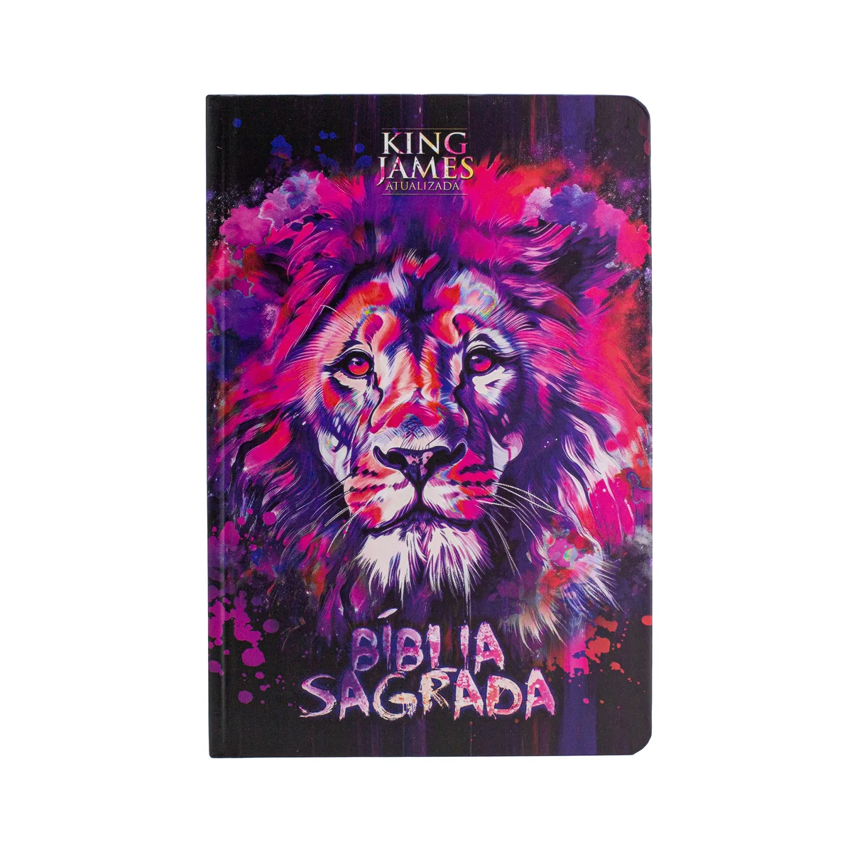 Holy Bible Slim-BKJA-Hardcover New Watercolor Lion