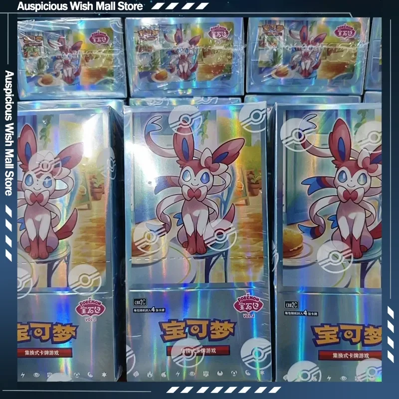 

New Ptcg PokéMon Trading Card Game Booster Pack Simplified Chinese Scarlet Violet Jewel Pack Vol 2 Gengar Gift Sealed Box Toys