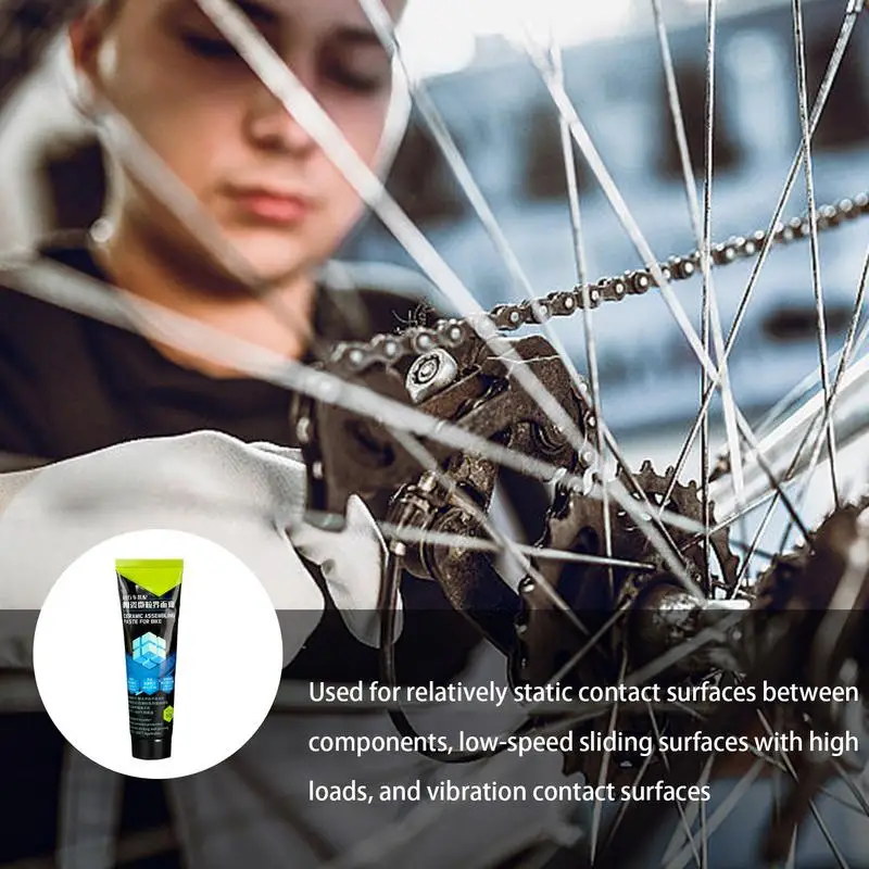 Bike Wheel Bearing Grease 60g Ceramic Shaft Lubricating Multi Function Grease Bike Maintenance Bicycle Grease For Electric