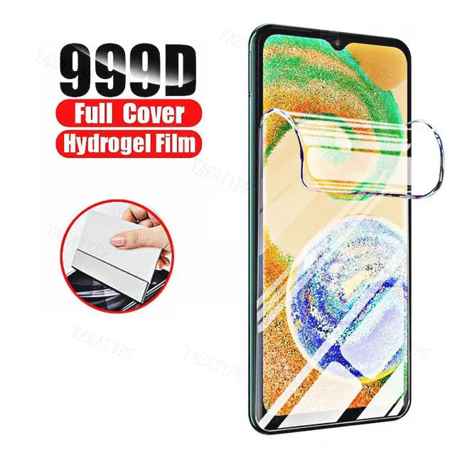 3 pezzi pellicola idrogel per Samsung Galaxy A55 A53 A35 A15 A33 A52 A54 5G pellicola sulla protezione dello schermo Samsung A55