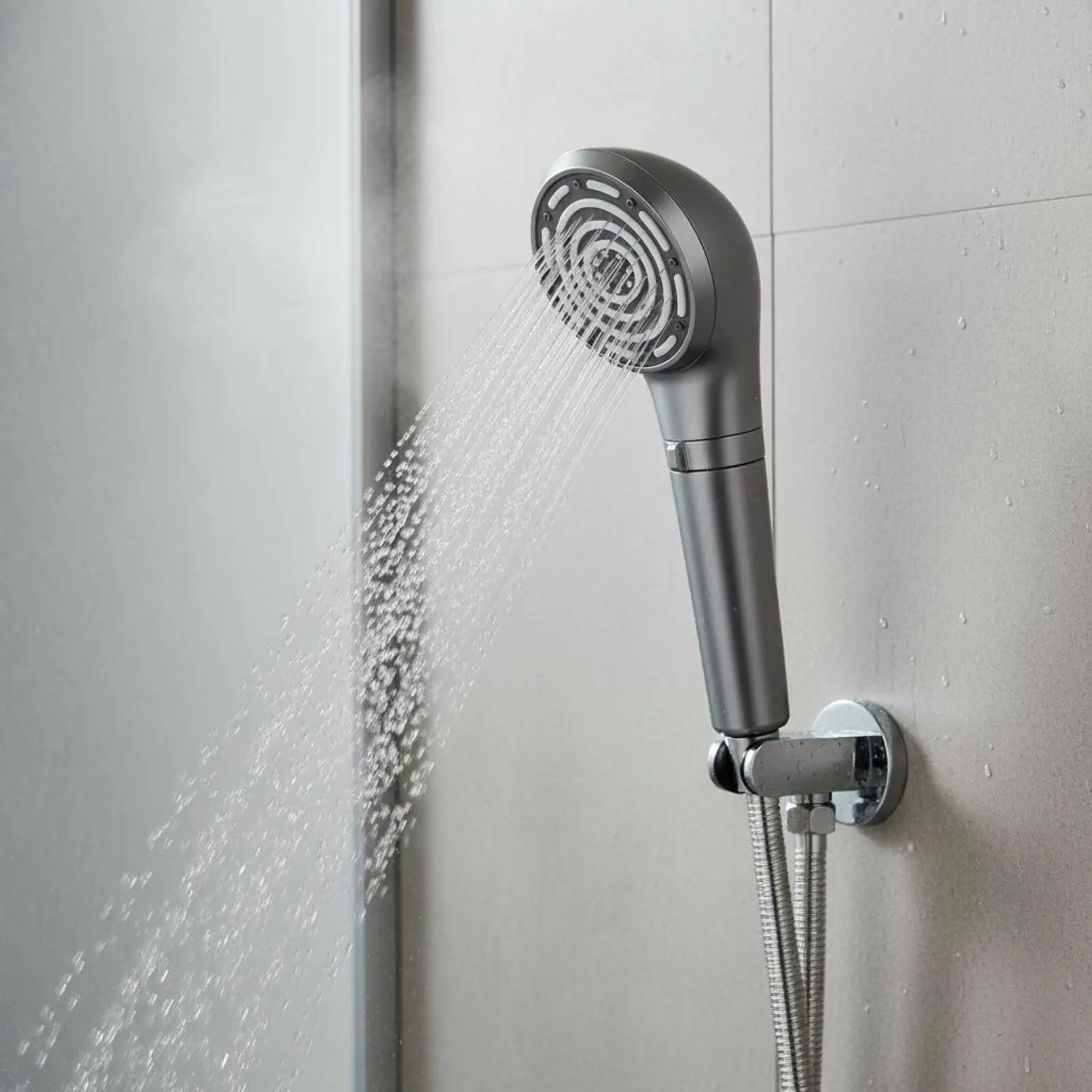 

High Pressure Shower Head Kit Multiple Spray Modes Handheld Shower Head