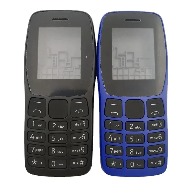 

For Nokia 105 2022 New Full Complete Mobile Phone Housing Cover With English Keypad Replacement Parts