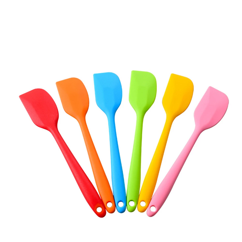 

Kitchen Silicone Cream Butter Cake Spatula Mixing Batter Scraper Brush Butter Mixer Cake Brushes Baking Kitchenware Tool