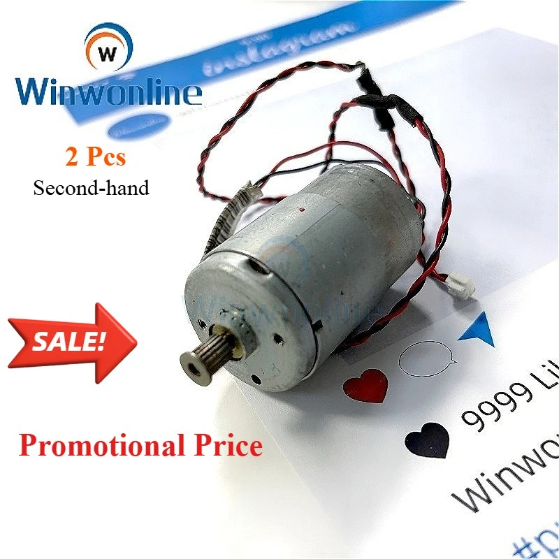 2Pcs 2137379 Carriage Motor Assy CR for Epson R1390 L1800 P400 P407 R1800 R2000 R1900 R3000 P607 P608 P600 winwonline
