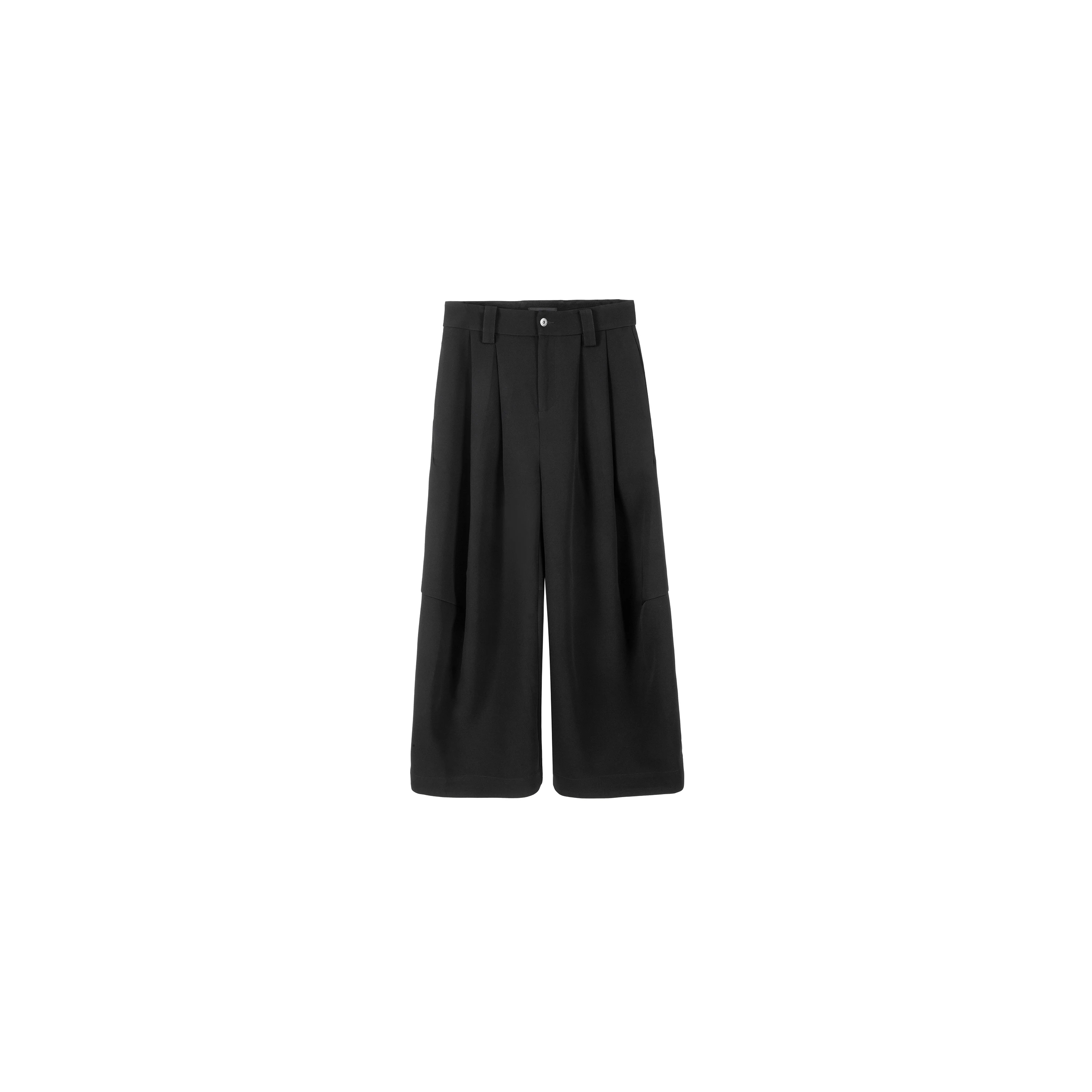 BAOVICTO 004 Youthful Wideleg Pants Pleated Loose Deconstructed
