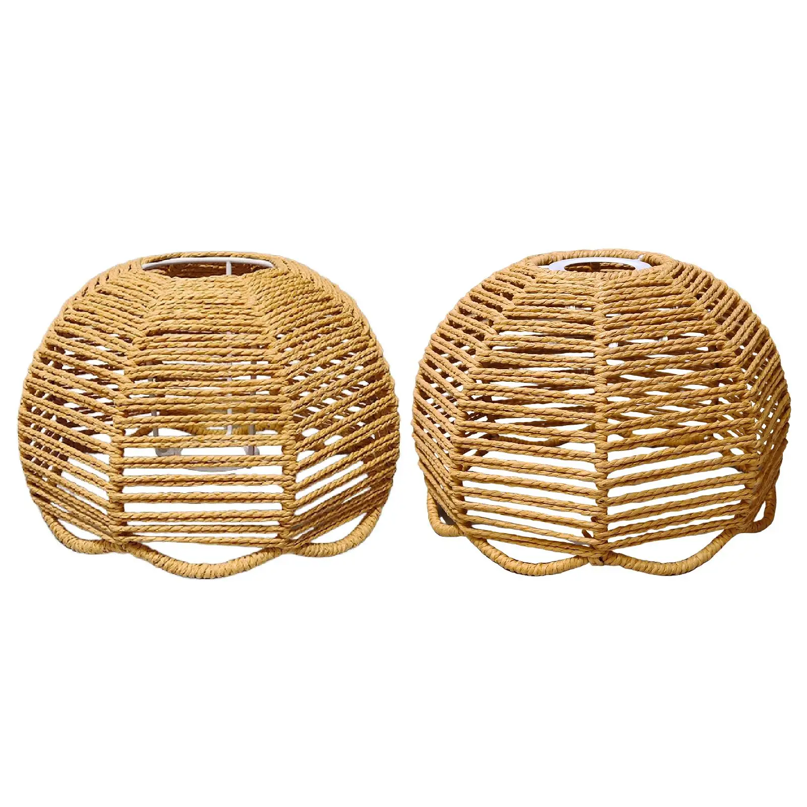 

Бумажный веревочный абажур, крышка лампы для отеля, заменяет тканый абажур только для кухни, острова, Рождества, E27, ресторана, фермерского дома