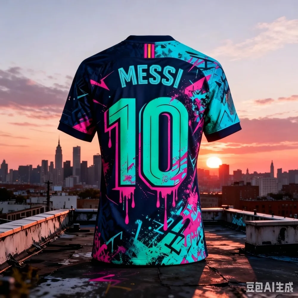 2026 Gedenk-3D-Sportmode-T-Shirt Messi Trikot, Fan-Trainingstrikot, Lässiges und Bequemes Eltern-Kind-Outfit – Detail 7